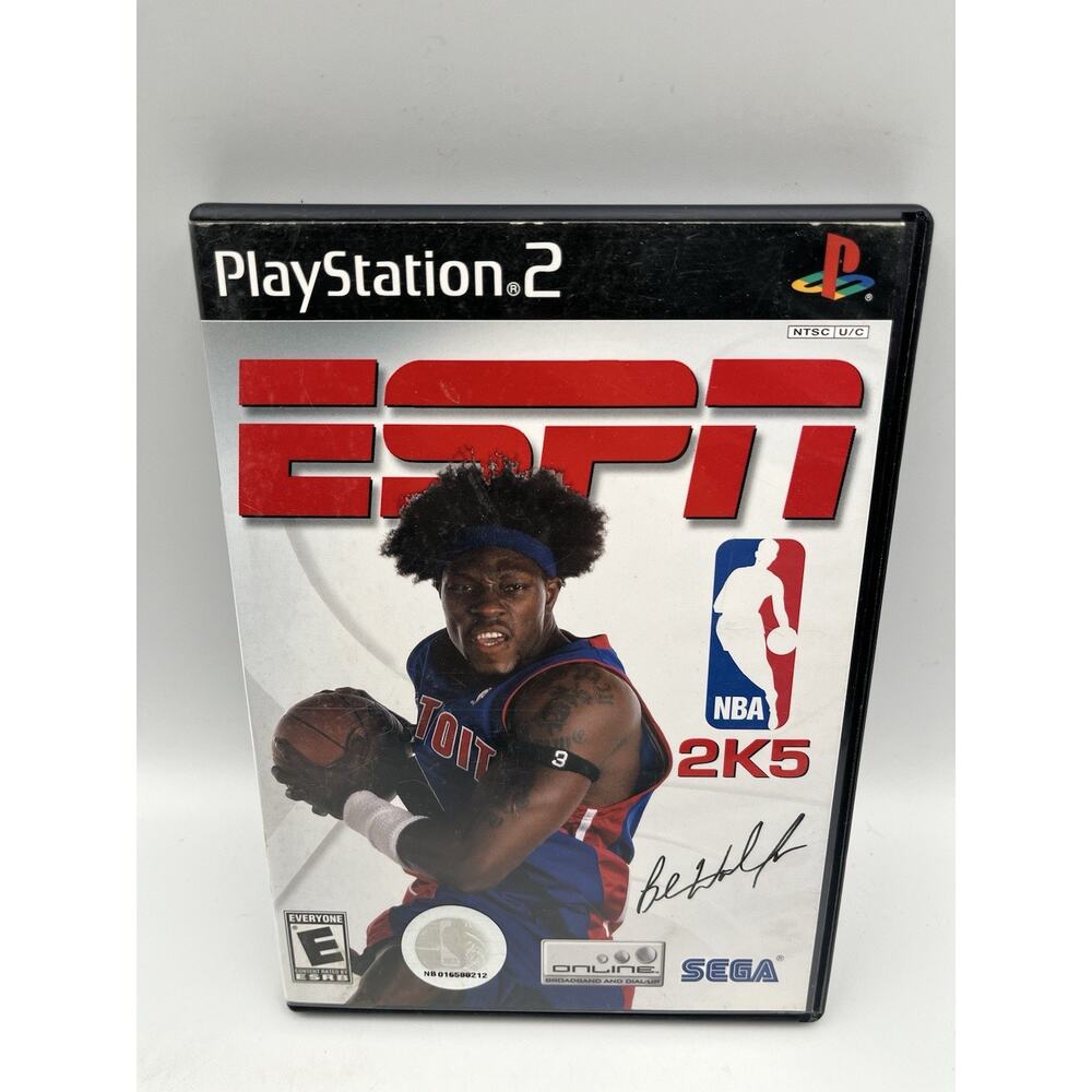 ESPN NBA 2K5 - Sony Playstation 2 - CIB - Authentic